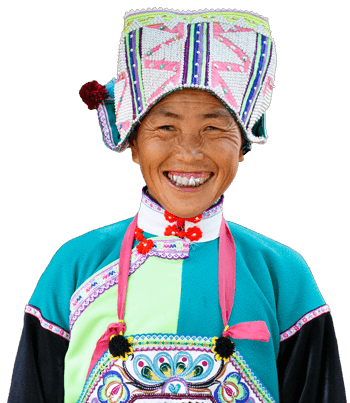 smiling Asian woman